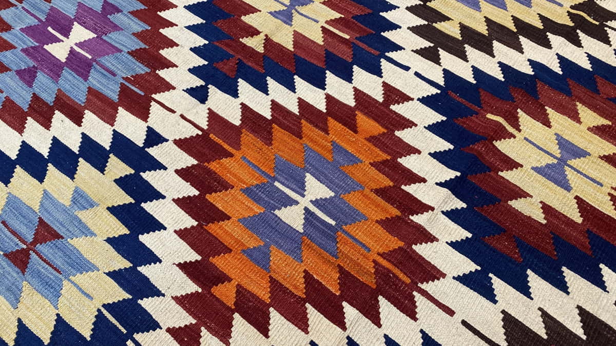 Turkish Flatweave Kilim 295x201cm | Rug# 24691