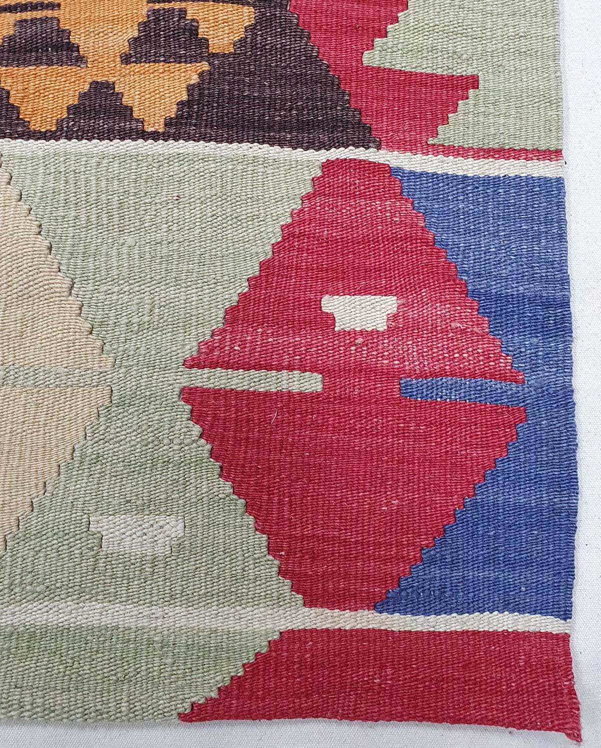 Modern weave Anatolian flatweave Kilim 260x182cm | Rug# 24697