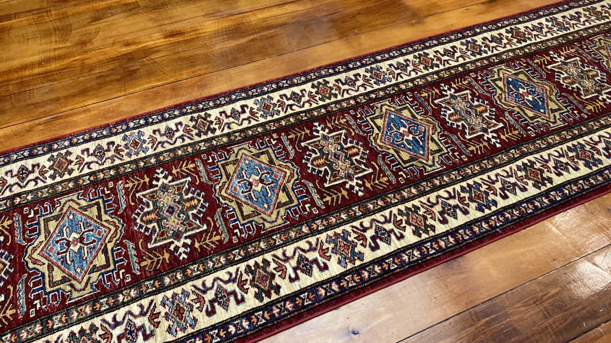 Afghan Chechen weave Hall Runner 290x81cm | Rug# 24747