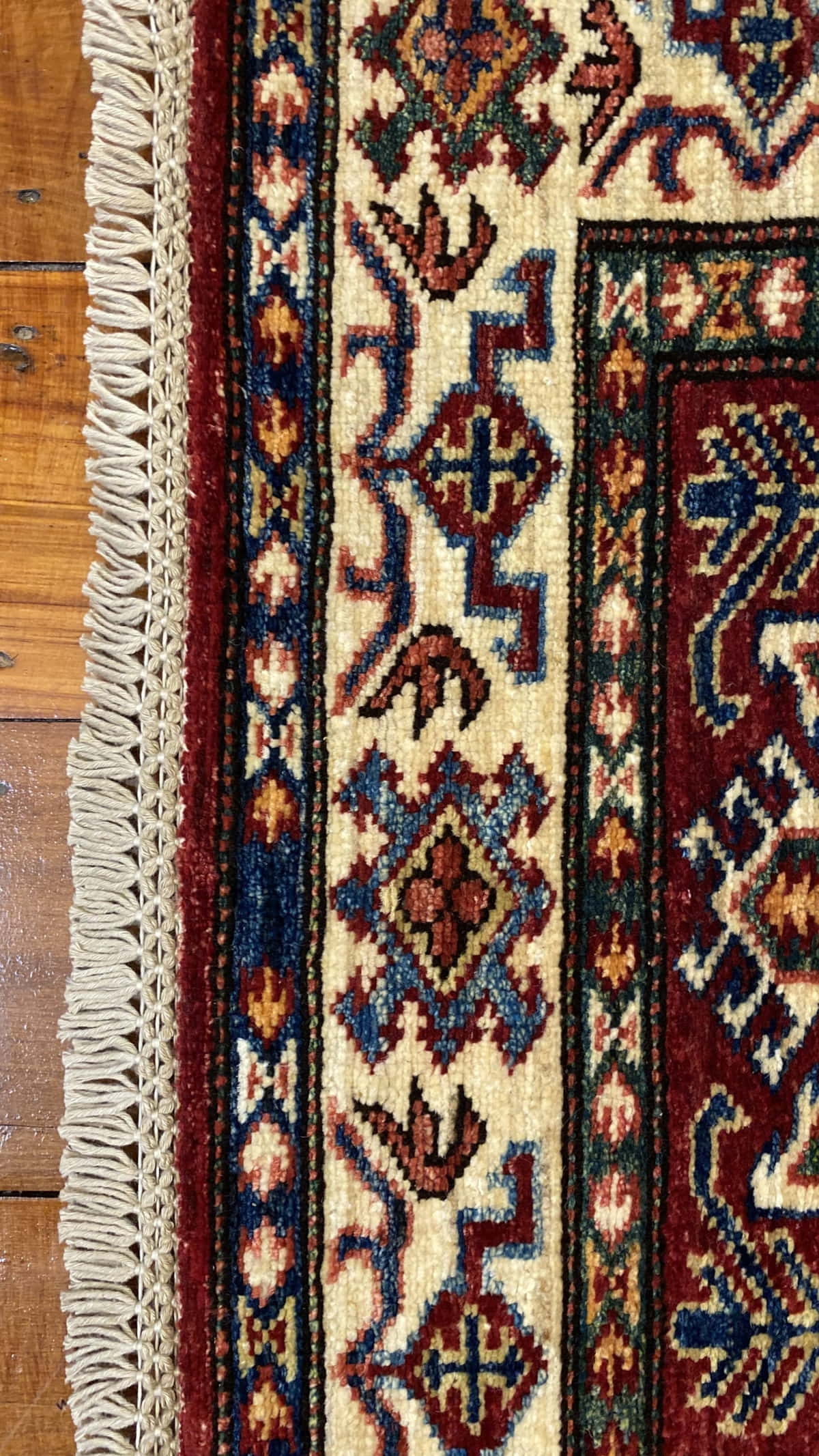 Afghan Chechen weave Hall Runner 290x81cm | Rug# 24747