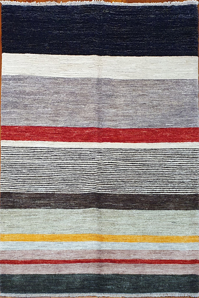 Afghan Turkaman weave, modern design 185x125cm | Rug# 25047