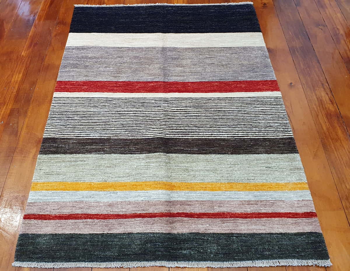Afghan Turkaman weave, modern design 185x125cm | Rug# 25047