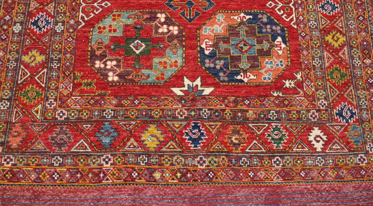 Ersari Turkaman Design 208x153cm | Rug# 25508