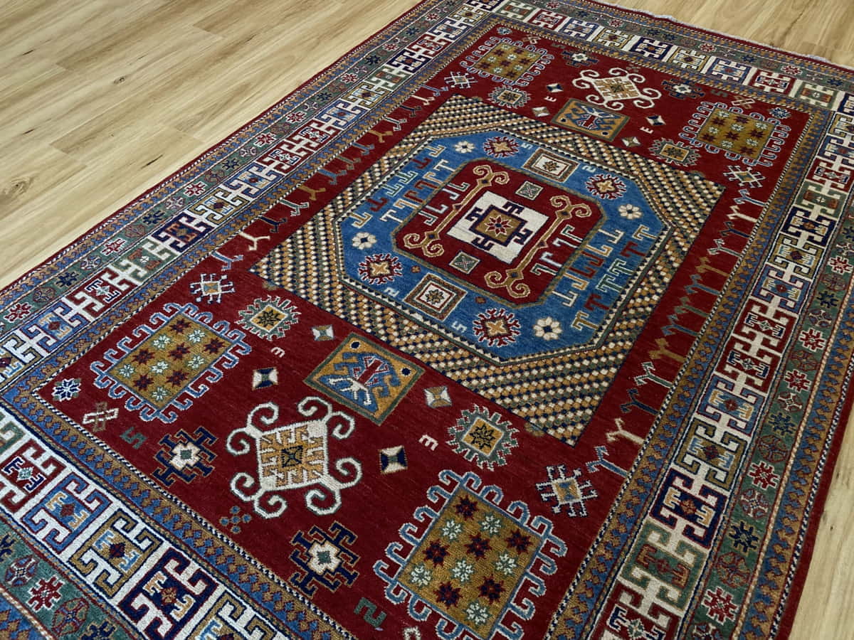 Chechen weave Kazak 273x181cm | Rug# 26025