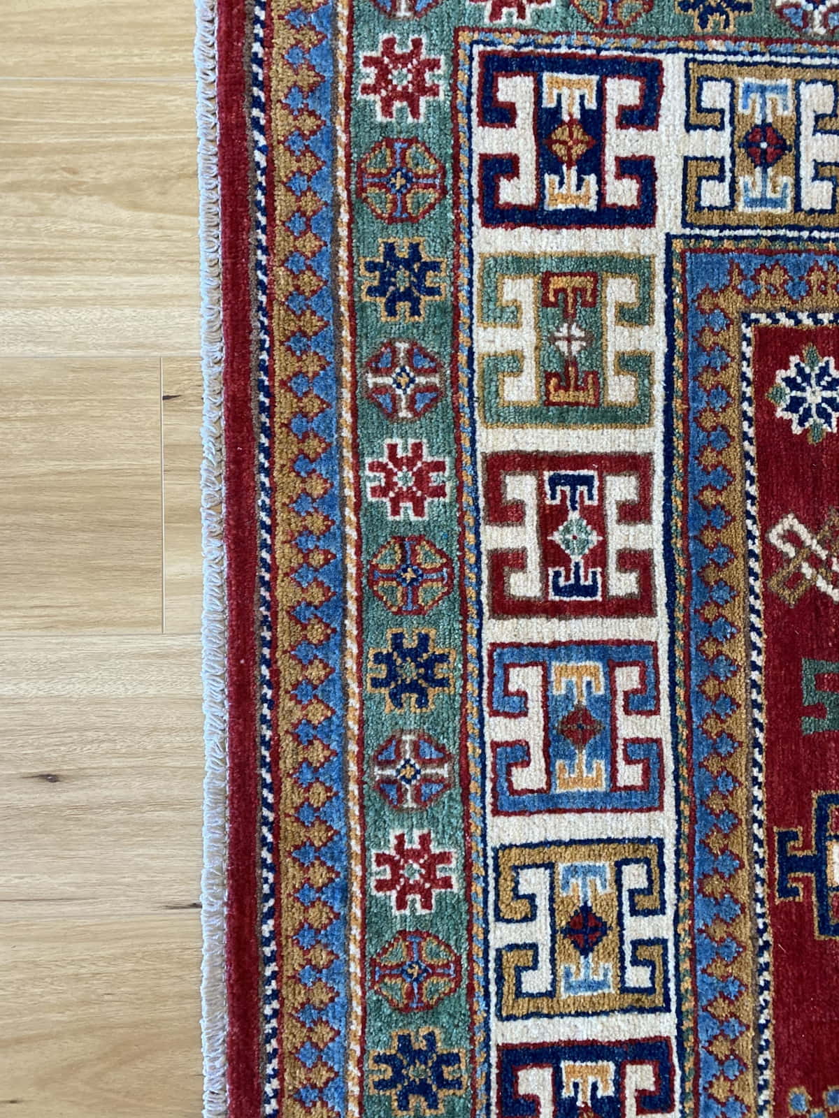 Chechen weave Kazak 273x181cm | Rug# 26025