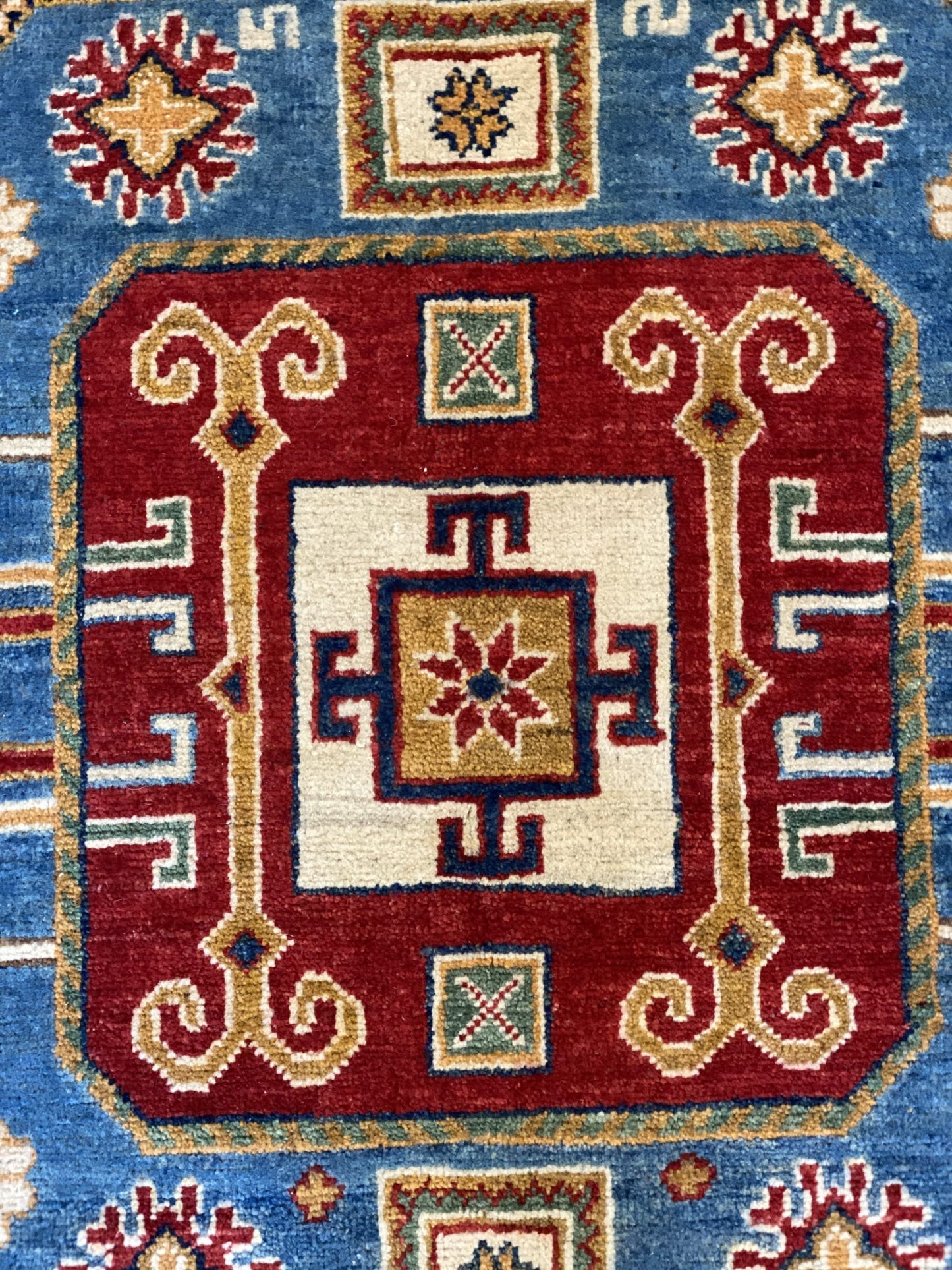 Chechen weave Kazak 273x181cm | Rug# 26025