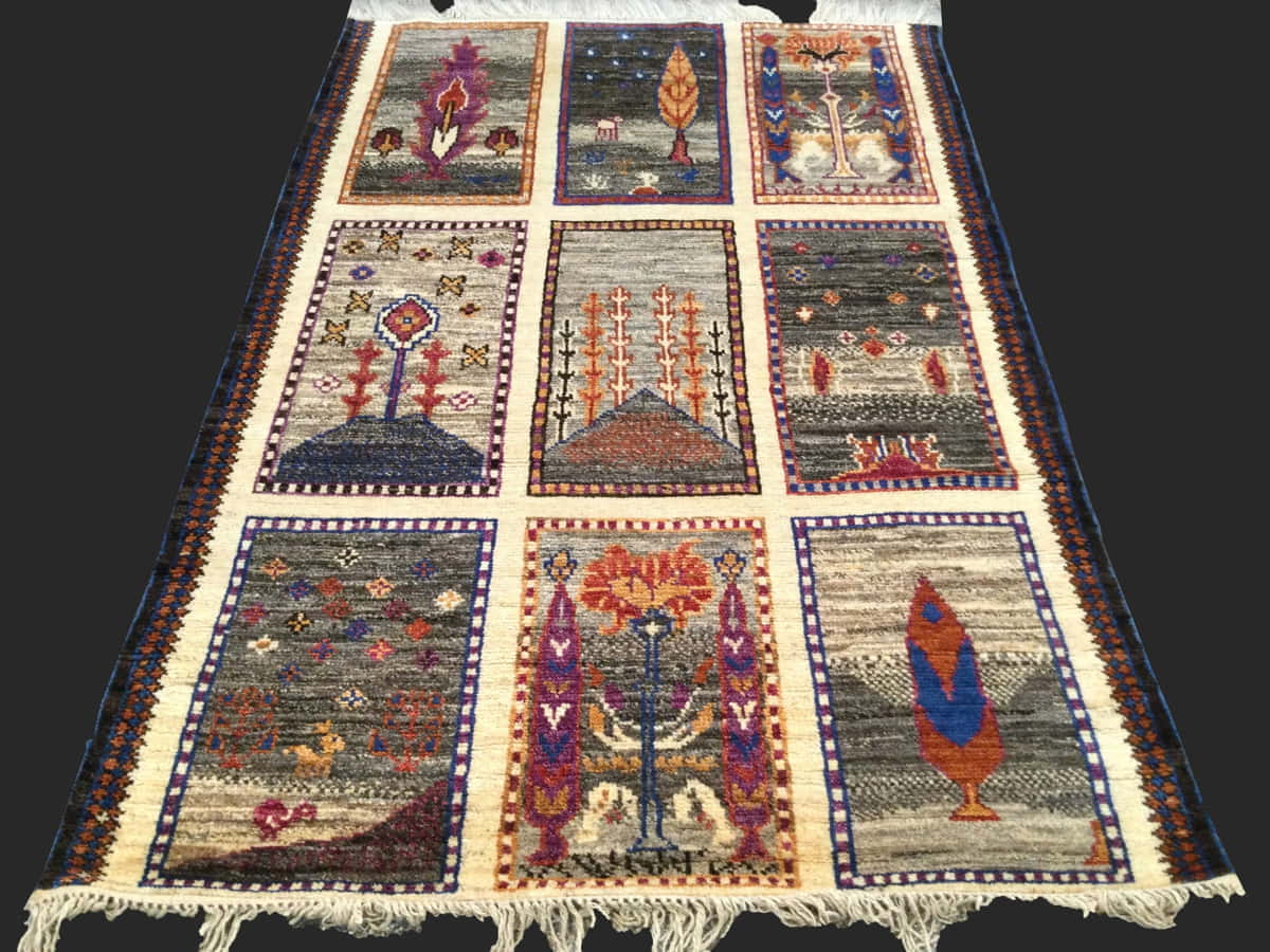 Afghan Garden Design 252x169cm