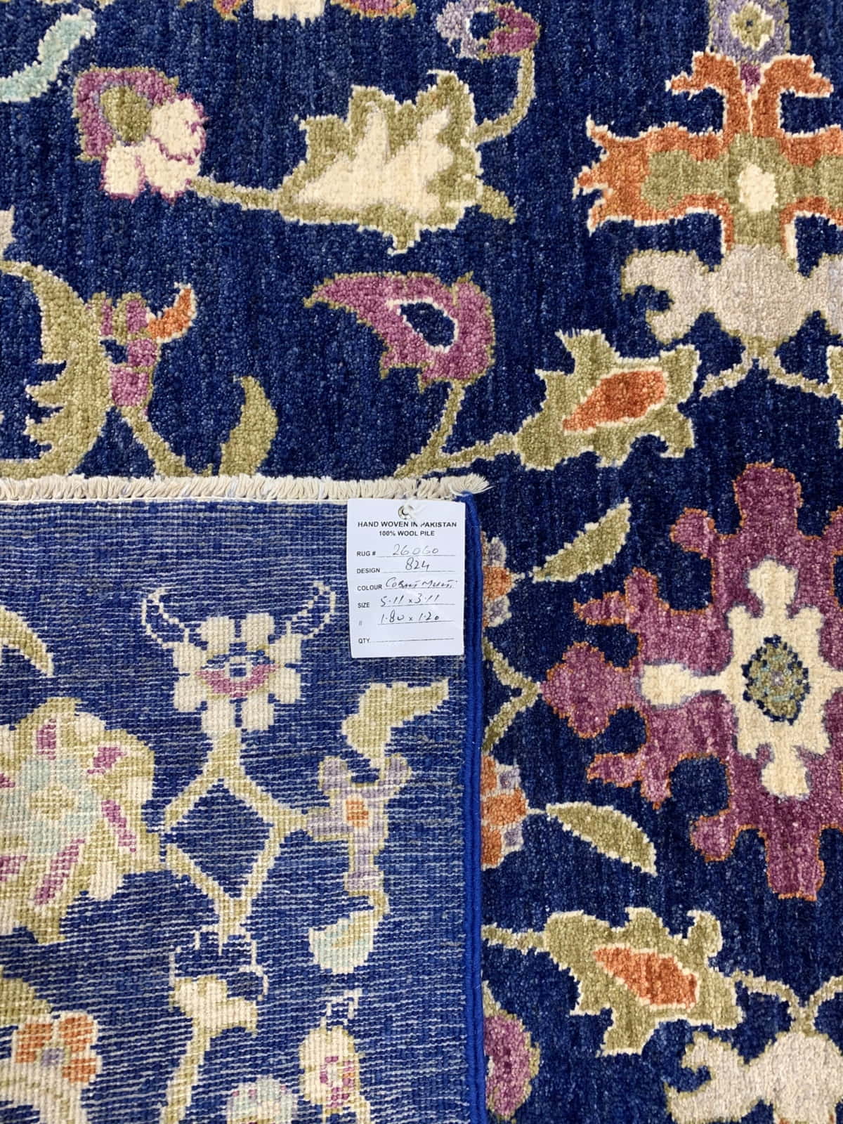 Safavid flowers inspired 180x120cm | Rug# 26060