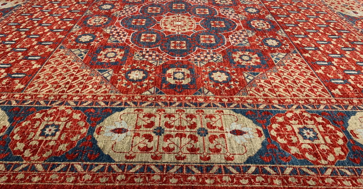 Mamluk inspired 302x243cm | Rug# 26066