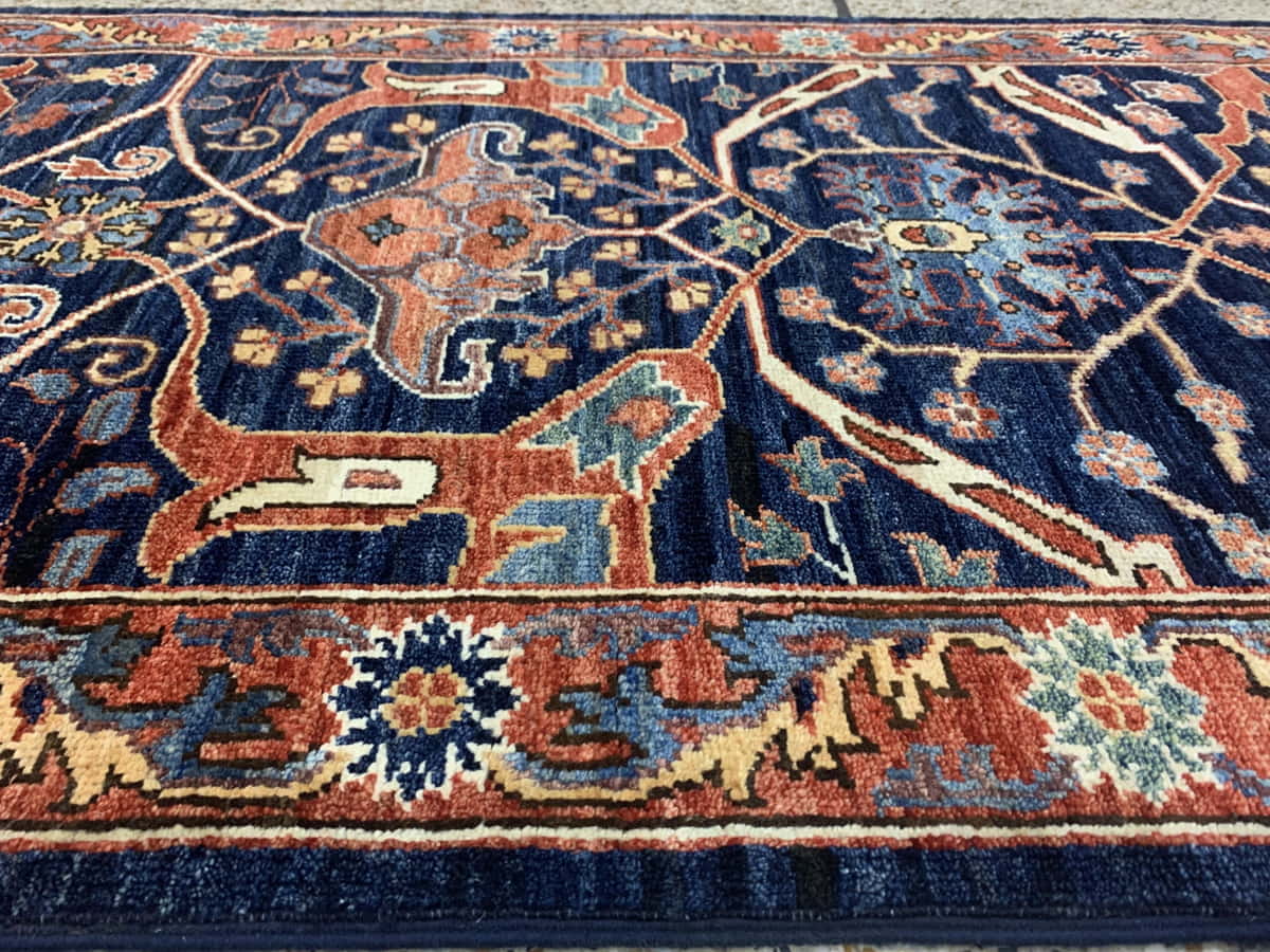 Afghan Turkaman Runner in 16th century Bijar design 307x79cm | Rug# 26150