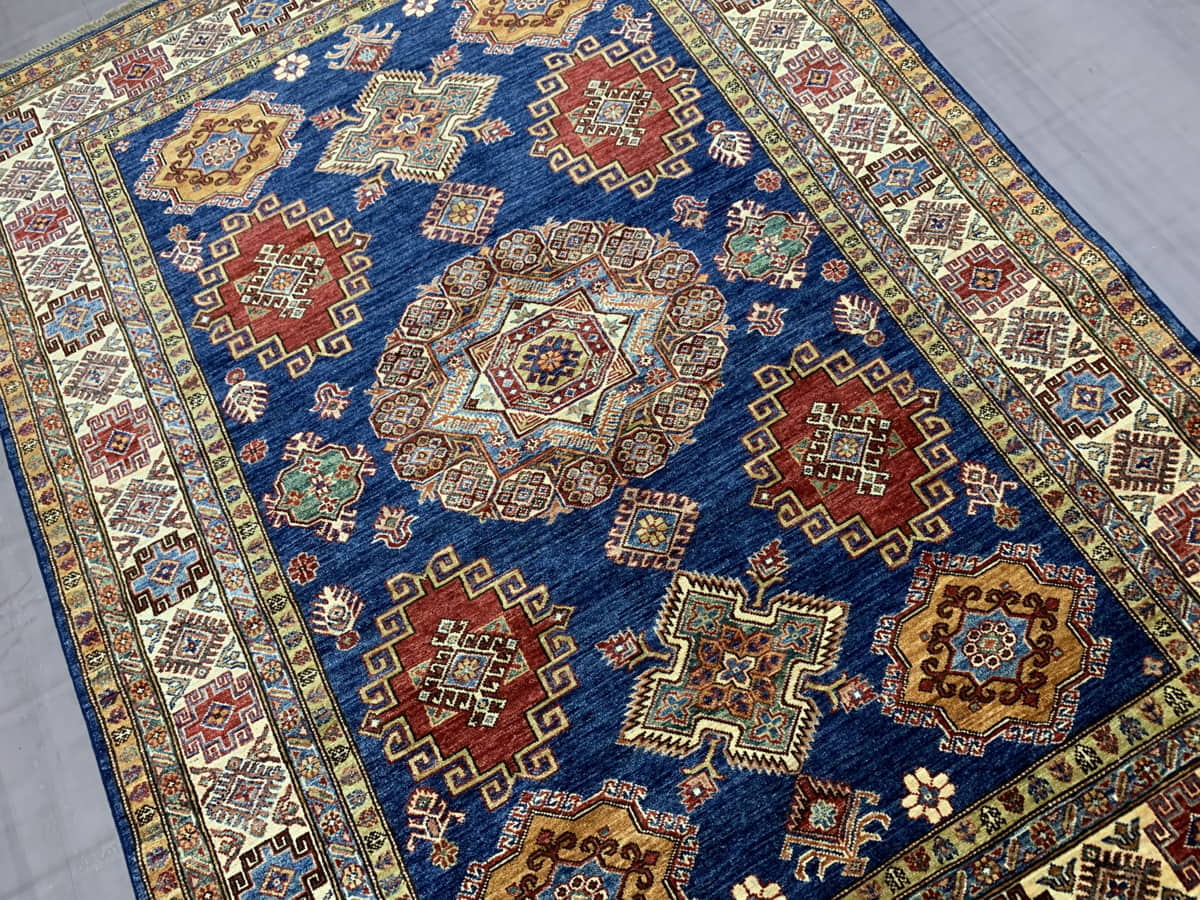 New-weave Chechen kazak 241x177cm | Rug#26227 (APA)