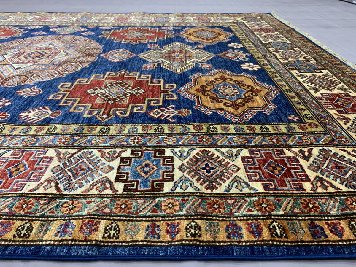 New-weave Chechen kazak 241x177cm | Rug#26227 (APA)