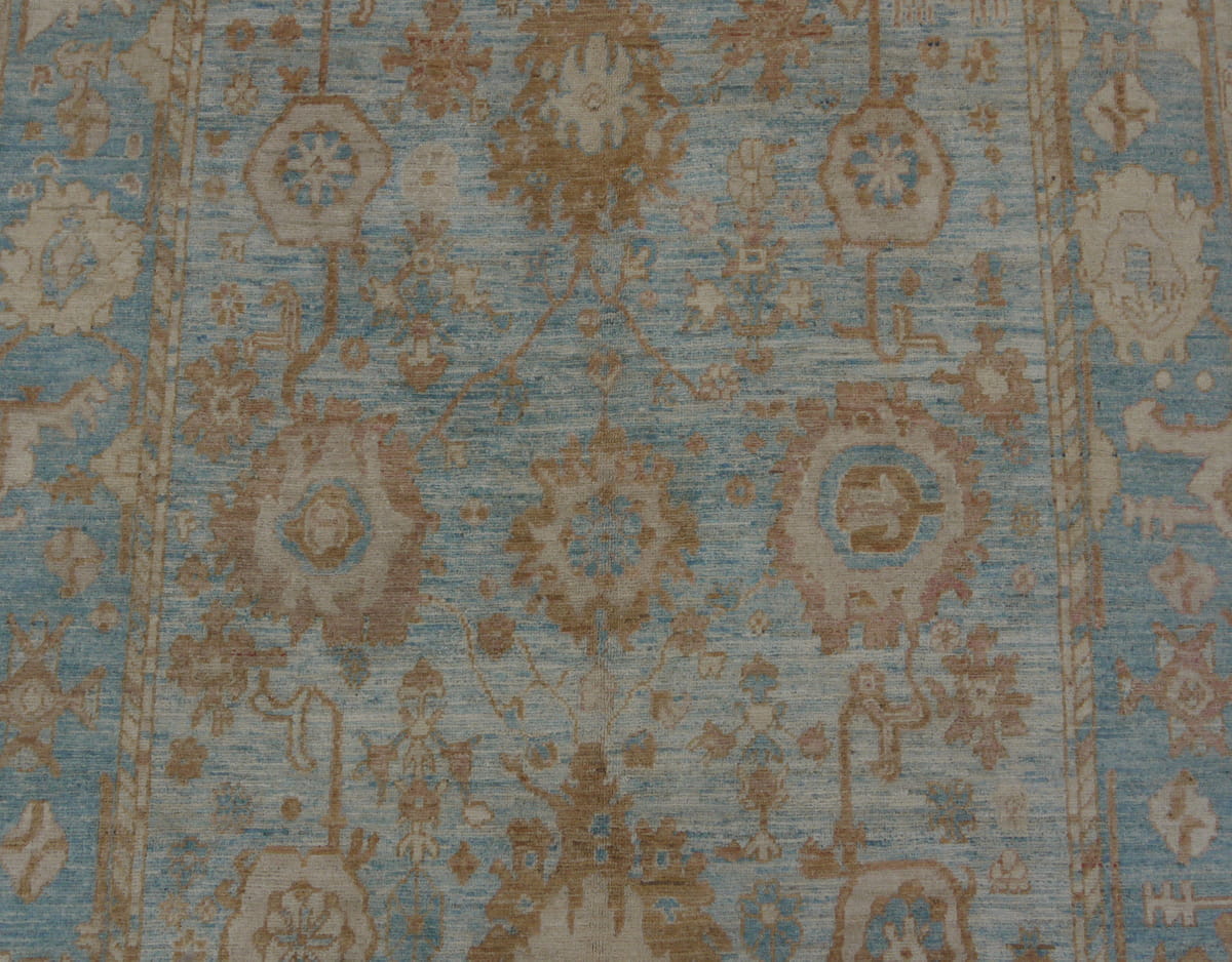 Oushak Design Inspired 227x146cm | Rug# 26247