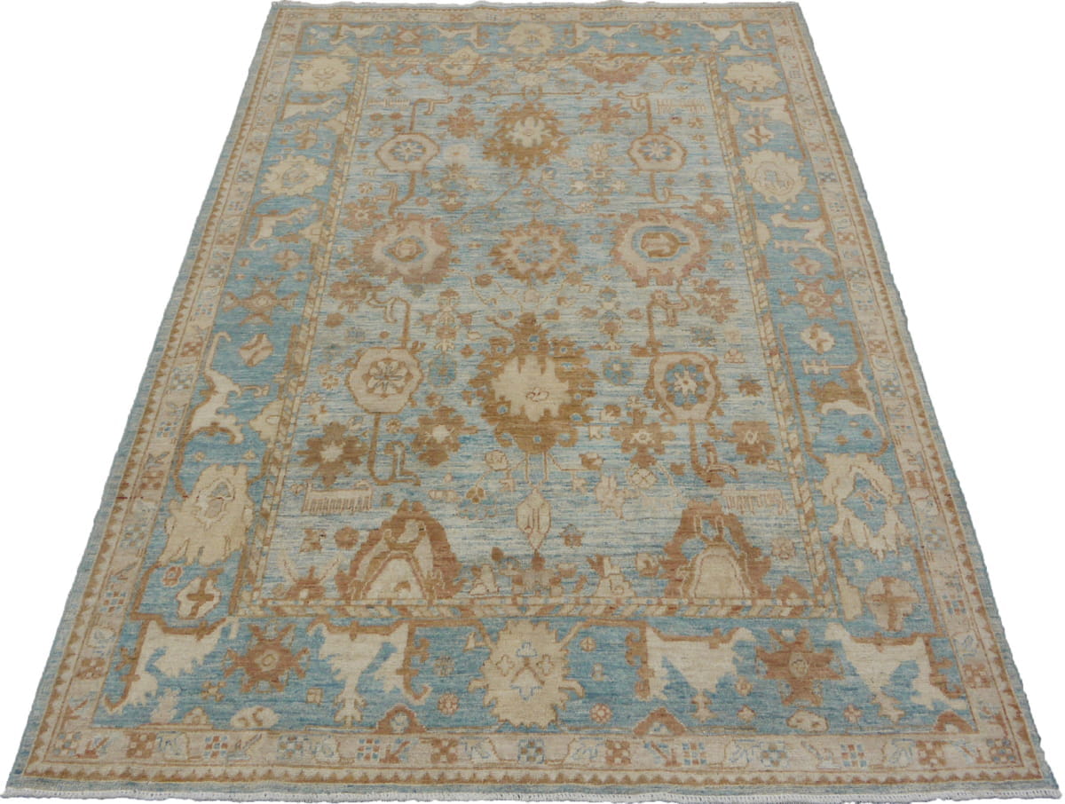 Oushak Design Inspired 227x146cm