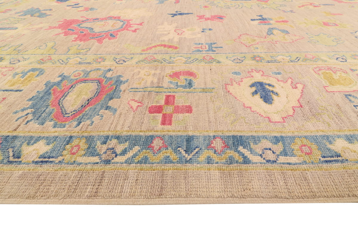 Oushak Designer Rug 299x250cm | Rug# 26289
