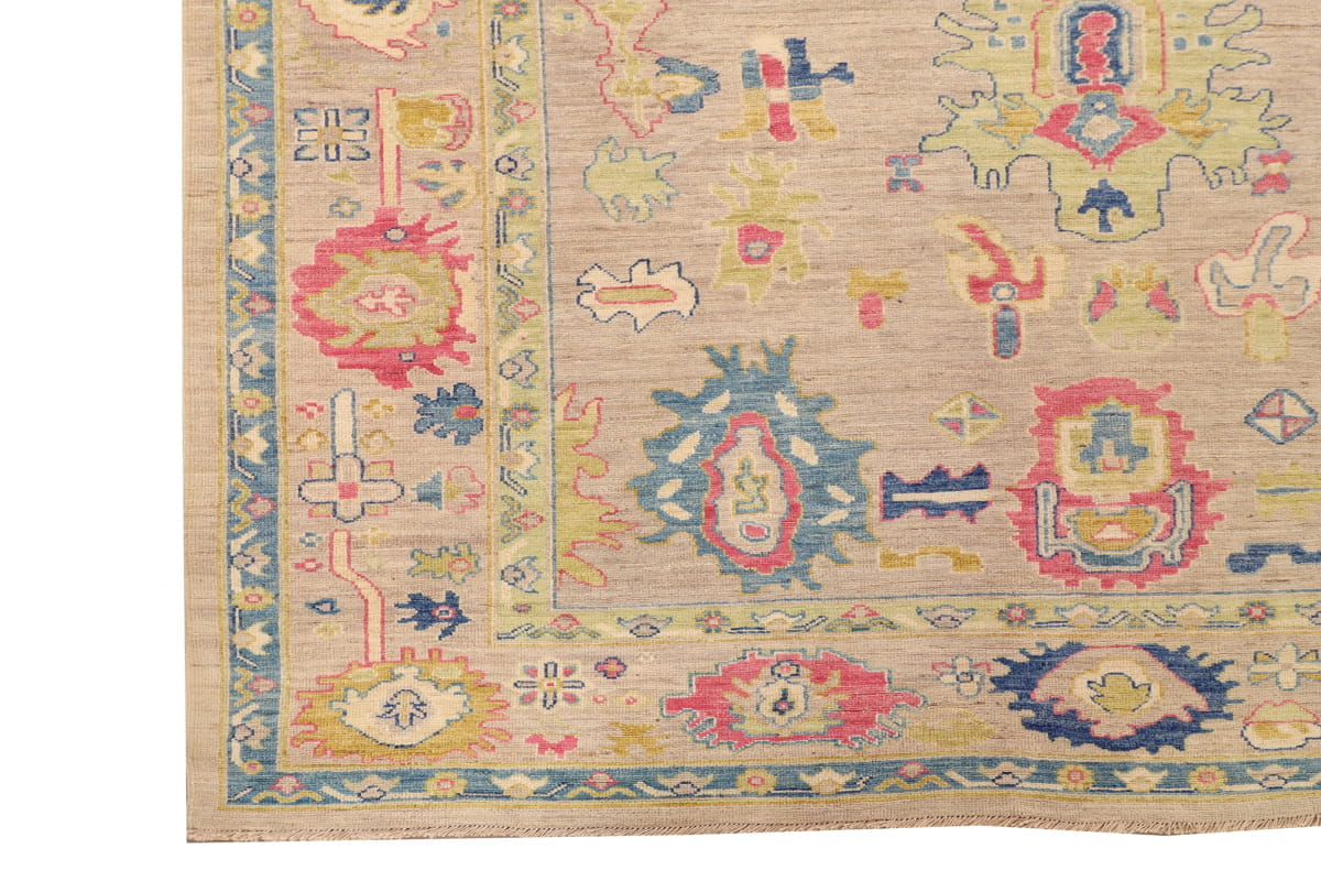 Oushak Designer Rug 299x250cm | Rug# 26289