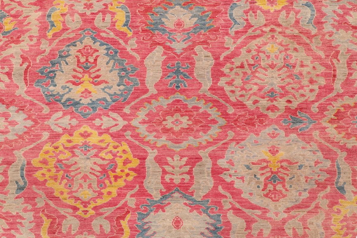 Oushak designer rug 298x249cm | Rug# 26293