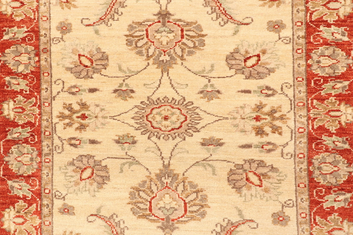 Afghan Turkaman Runner in 19th century Sultanabad Ziegler design 288x77cm | Rug# 26316
