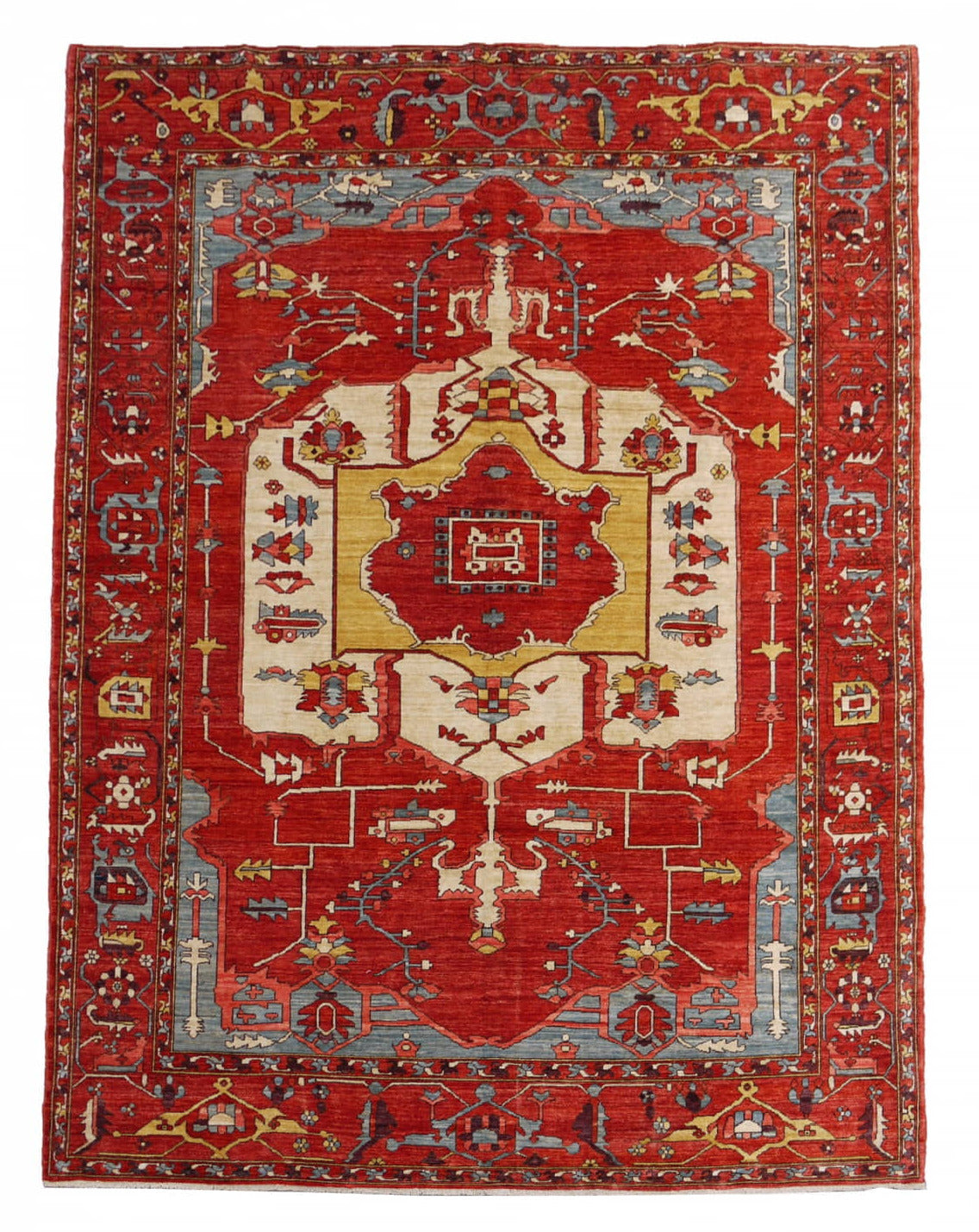 Afghan Serapi Rug 295x242cm
