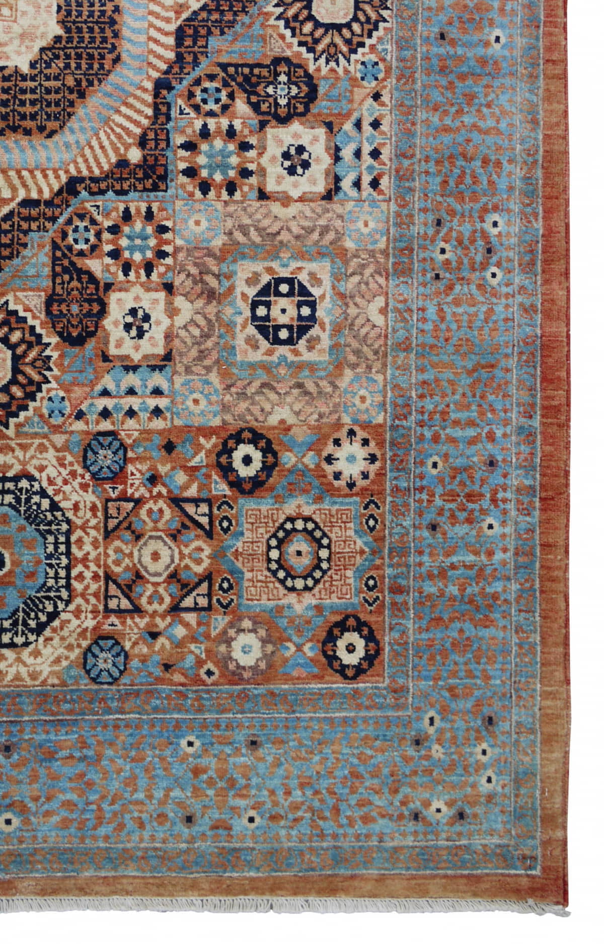Ersari-Turkaman Weave, 15th century Mamluk design 209x141cm | Rug# 26445