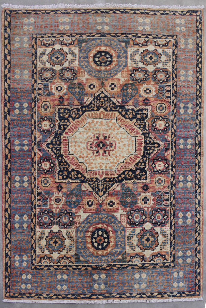 Turkaman weave Mamluk rug 149x99cm | Rug# 26452 (AU Feb 23)