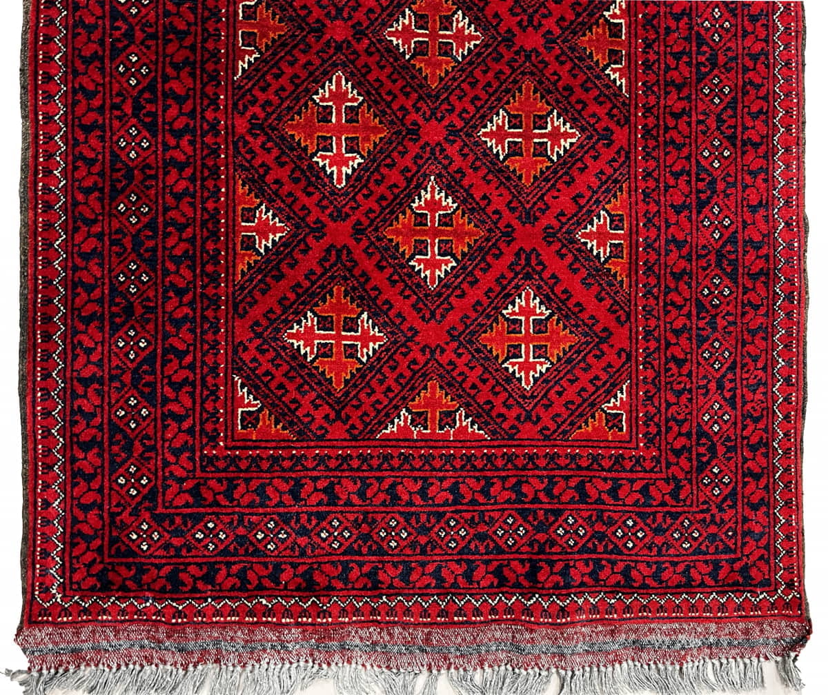 Superfine Turkaman Runner 385x75cm | Rug# 26476