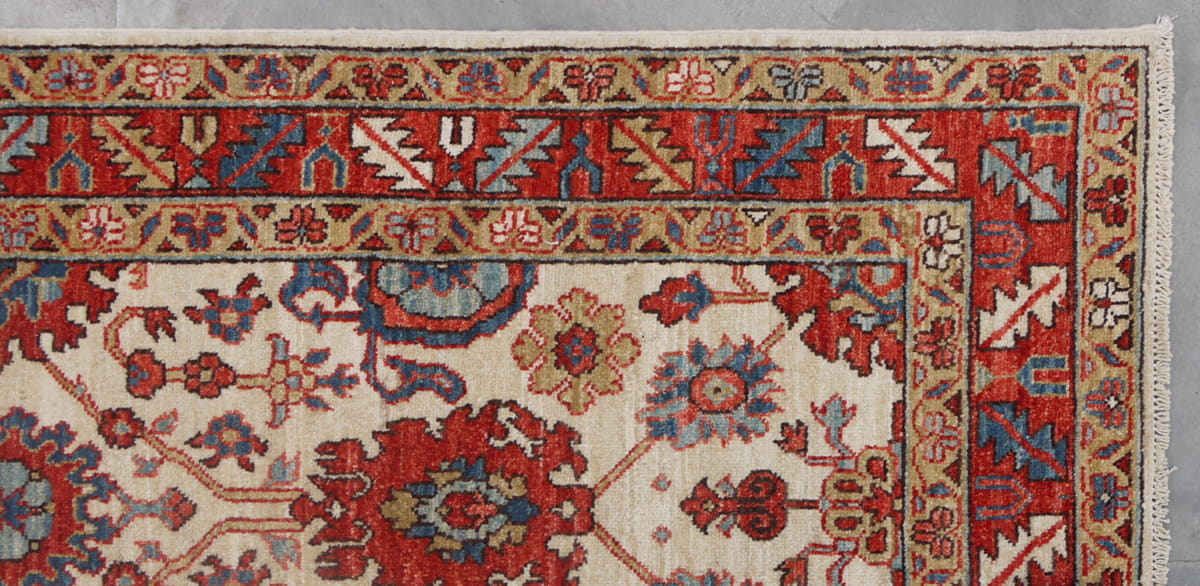 Hand knotted Afghan Turkaman Hall-Runner 512x80cm | Rug# 26523