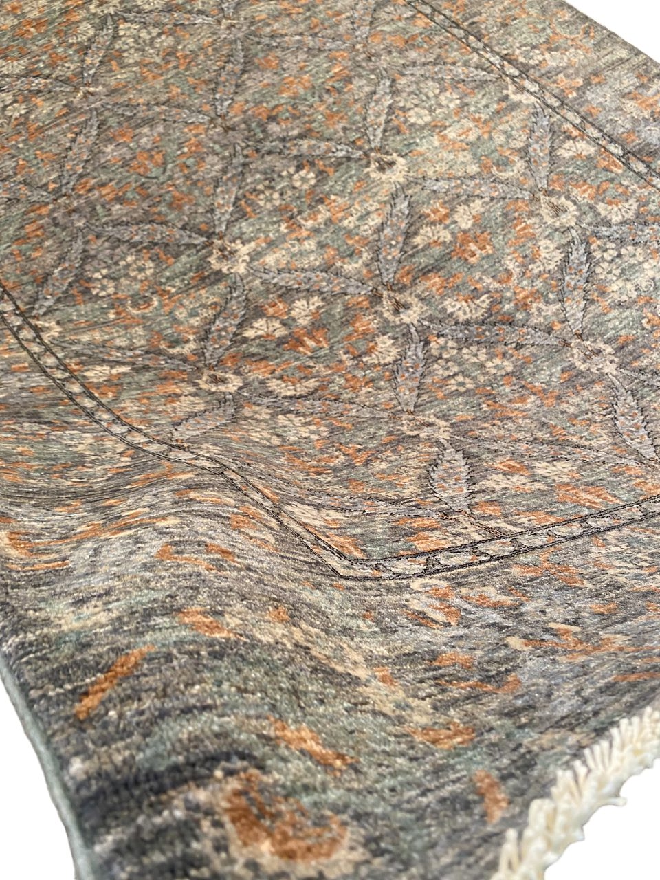 Turkaman weave carpet in 16th century Safavid design, 278x181cm | Rug# 26795