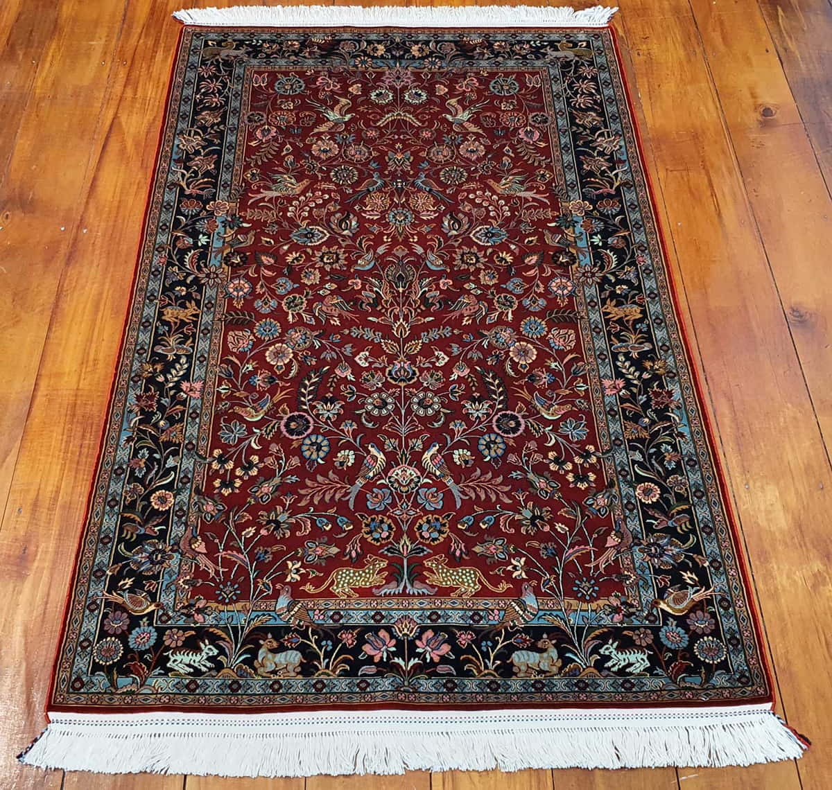 Superfine Kashmir silk 149x91cm | Rug# 30031