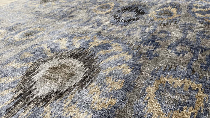 Modern Ikat designer rug 295x237cm | Rug# 30814