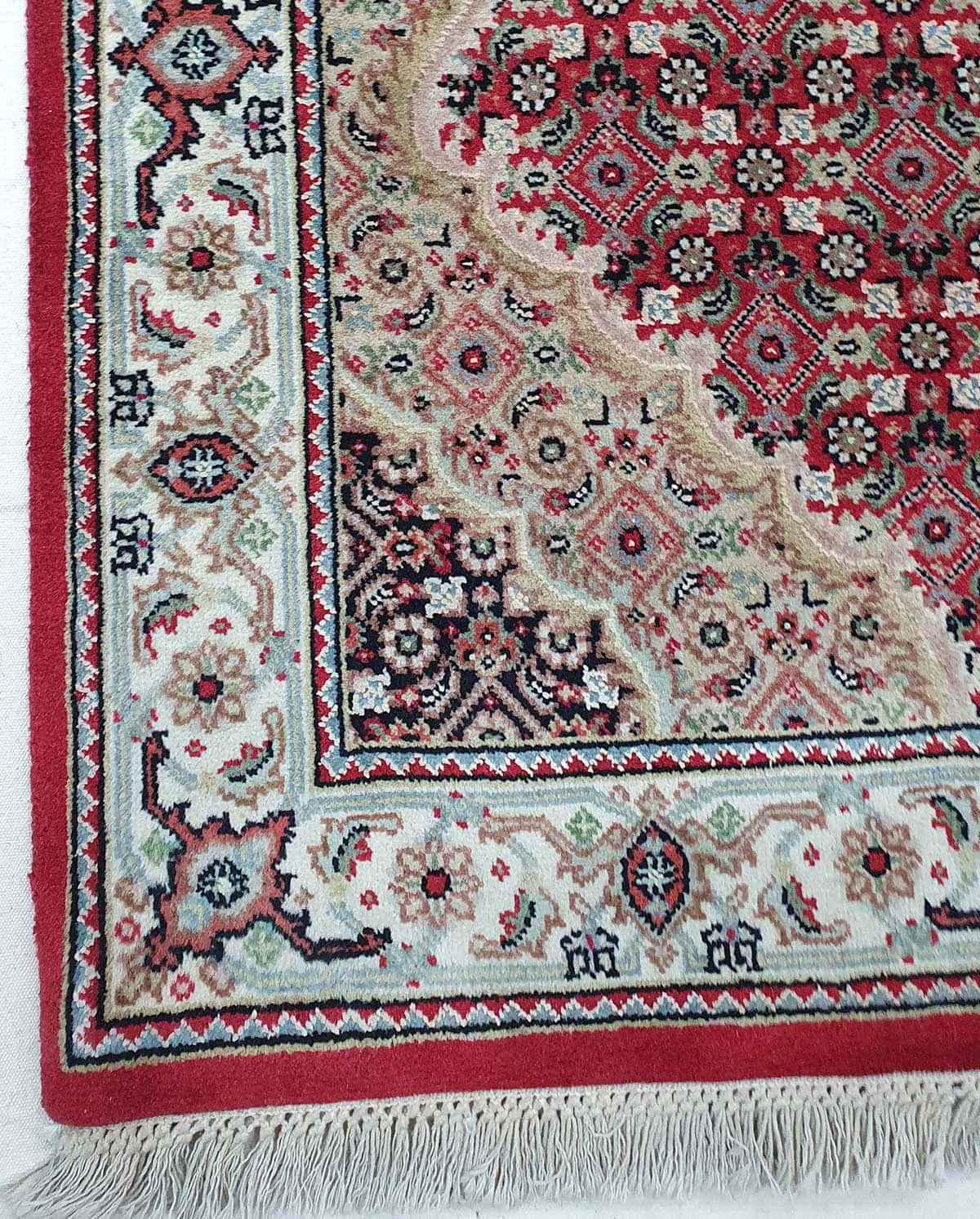 Custom-Made Amritsar in Tabriz design hall-runner 418x82cm | Rug# 30838