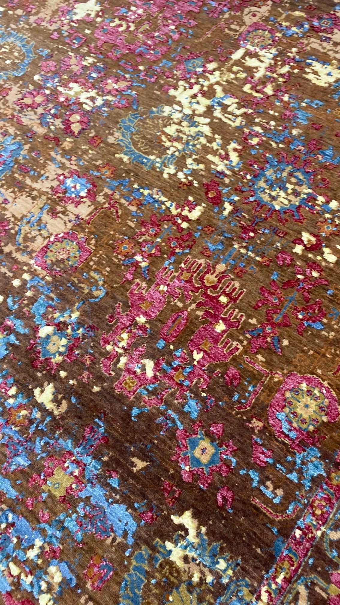 Erased-Heritage designer rug 324x247cm | Rug# 30898
