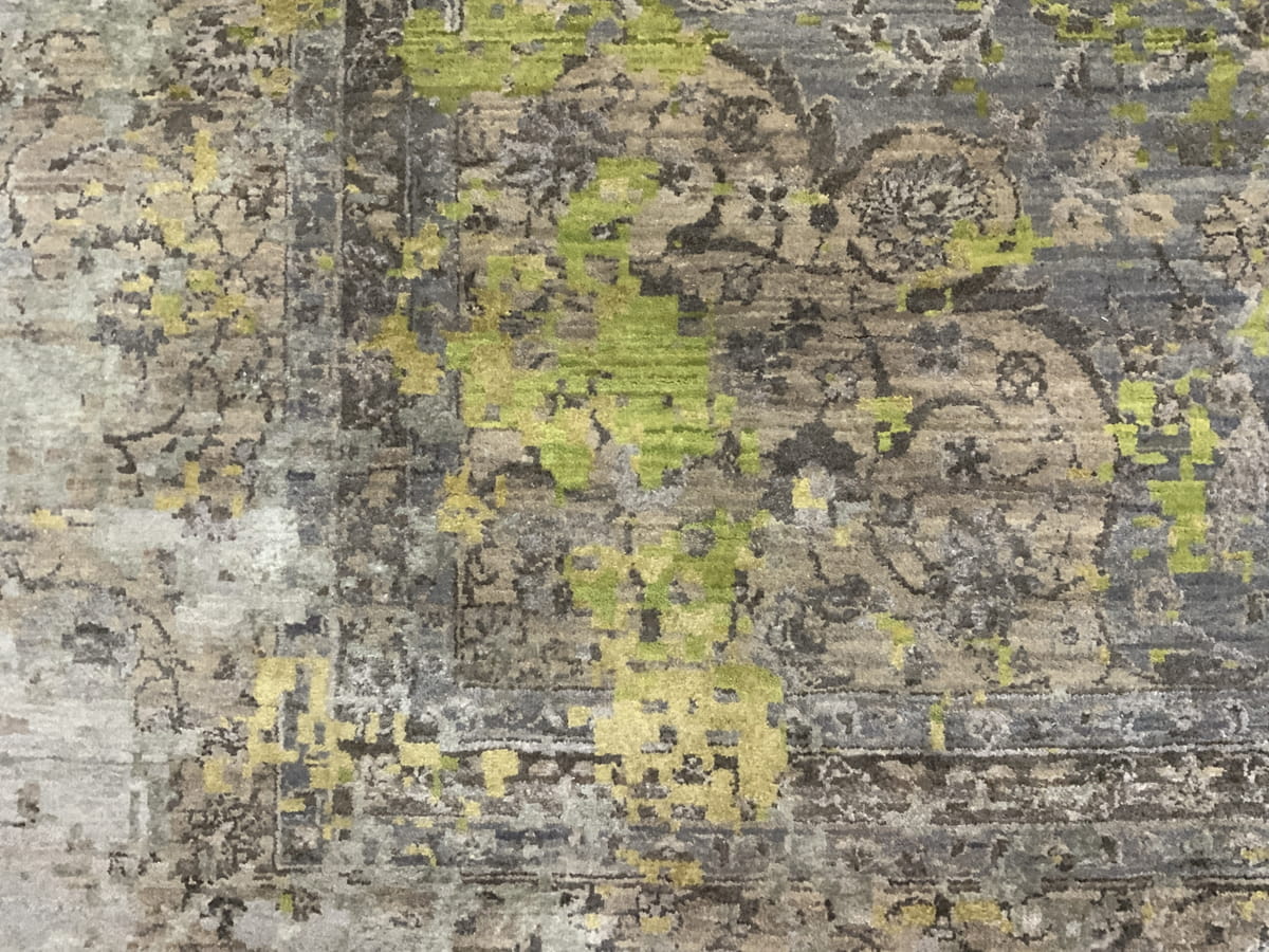 Transitional Tabriz designer carpet 430x300cm | Rug# 31158