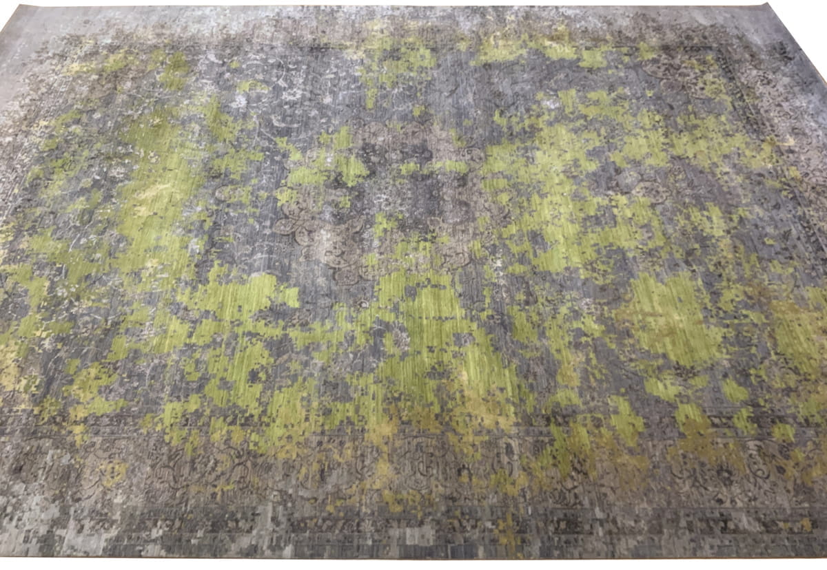 Transitional Tabriz designer carpet 430x300cm | Rug# 31158
