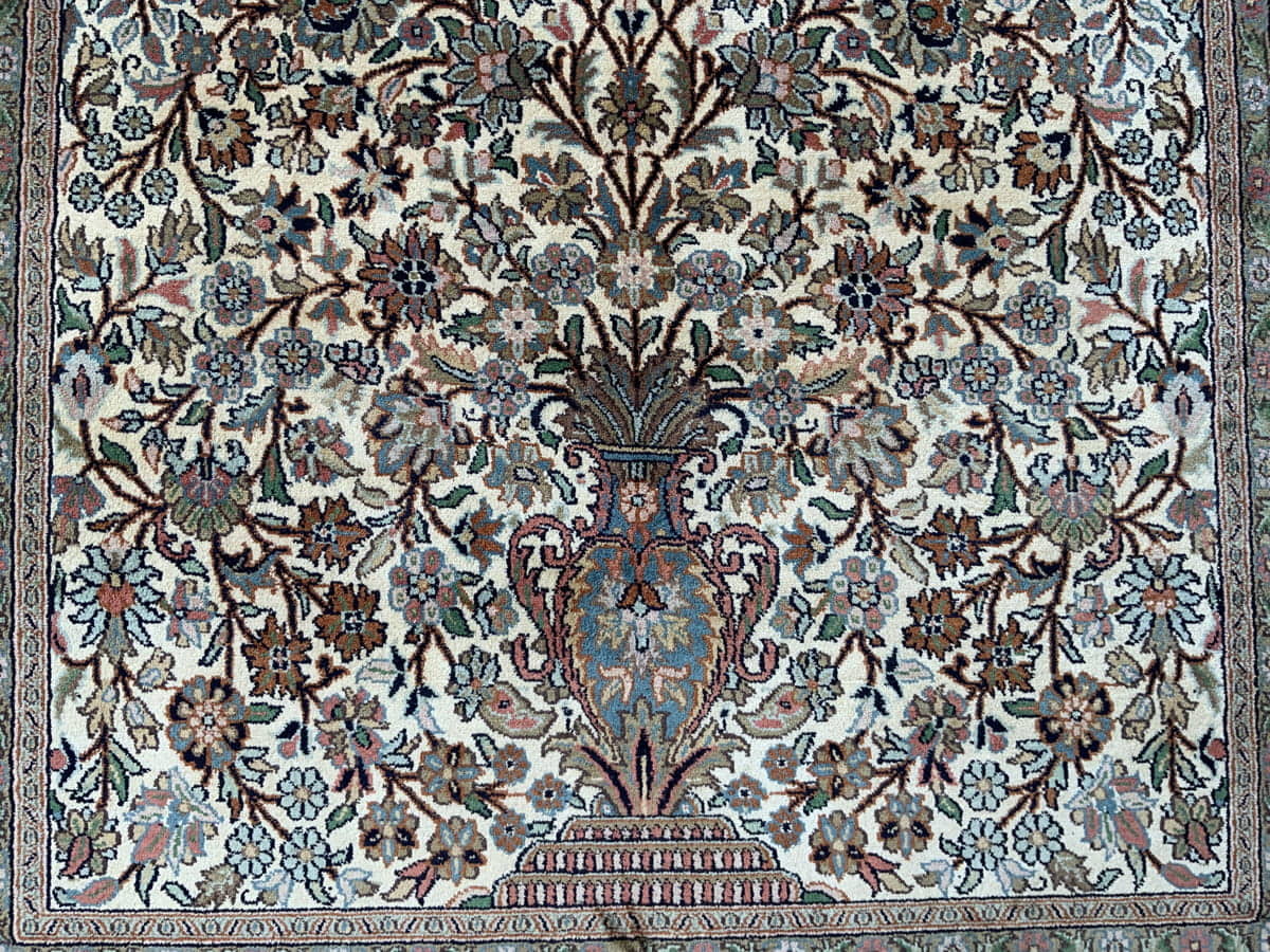 Kashmir Silk Tree-of-Life 188x123cm | Rug# 31211