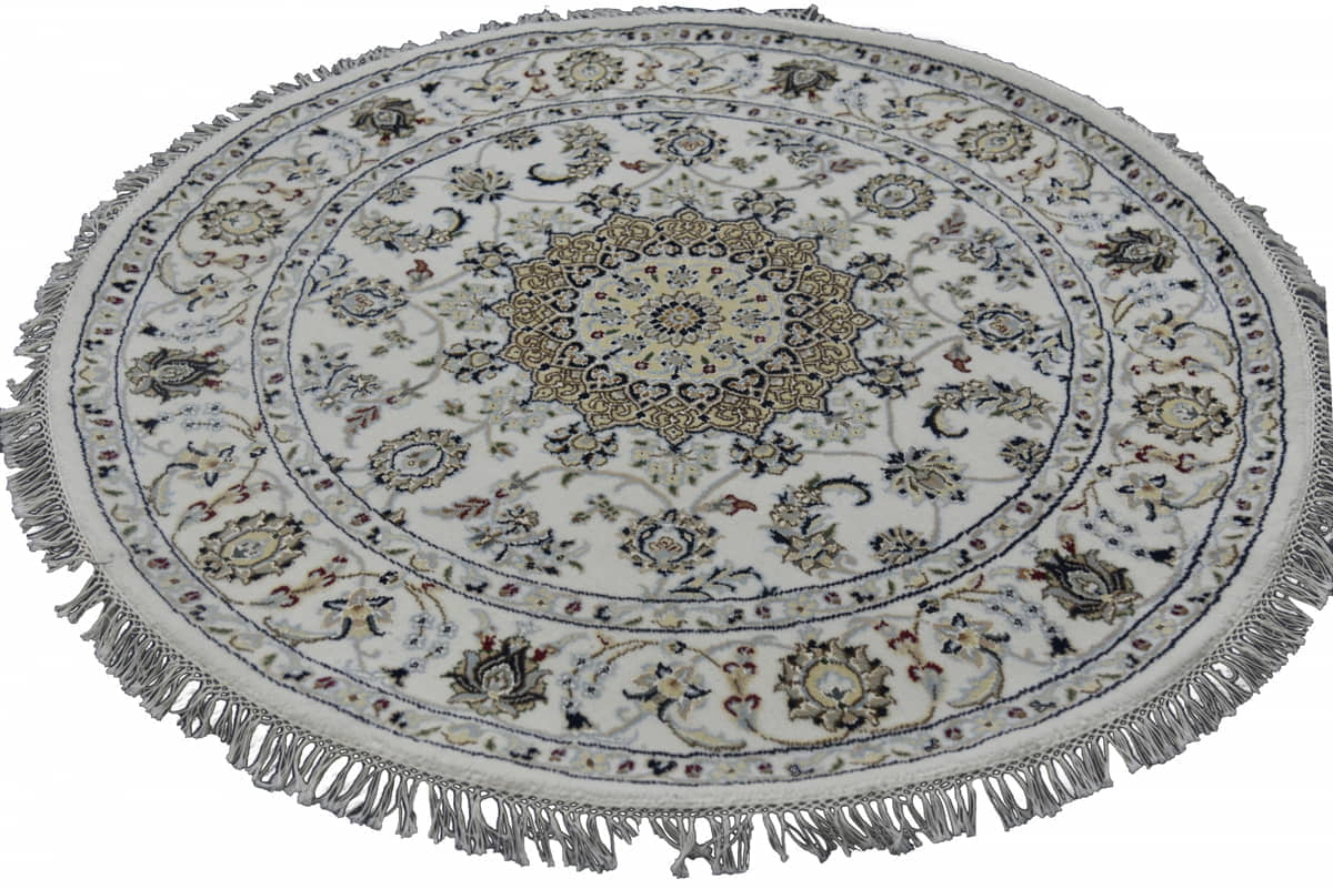 Very fine Amritsar Round-Rug 128x125cm | Rug# 31266