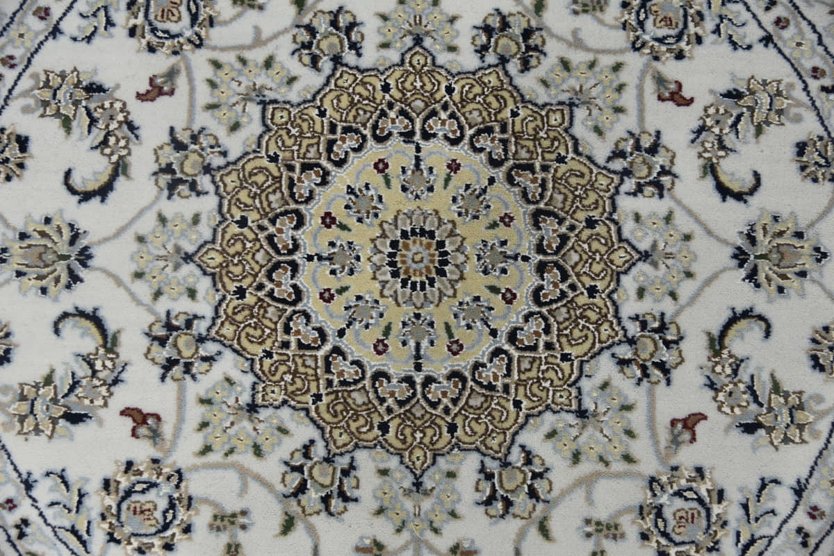 Very fine Amritsar Round-Rug 128x125cm | Rug# 31266