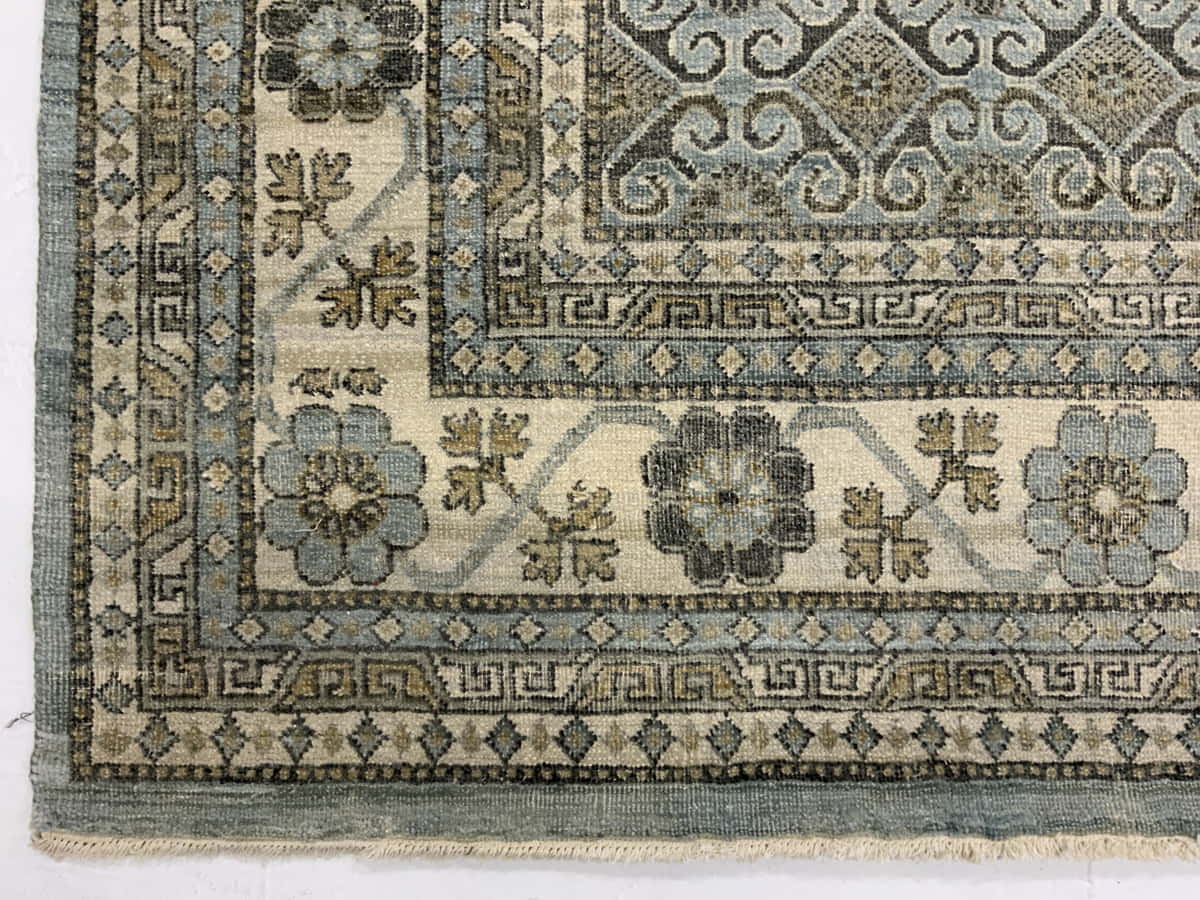 Antique re-weave Khotan 373x267cm | Rug# 31389
