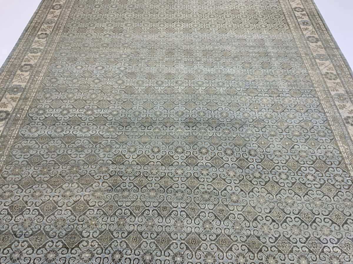 Antique re-weave Khotan 373x267cm | Rug# 31389