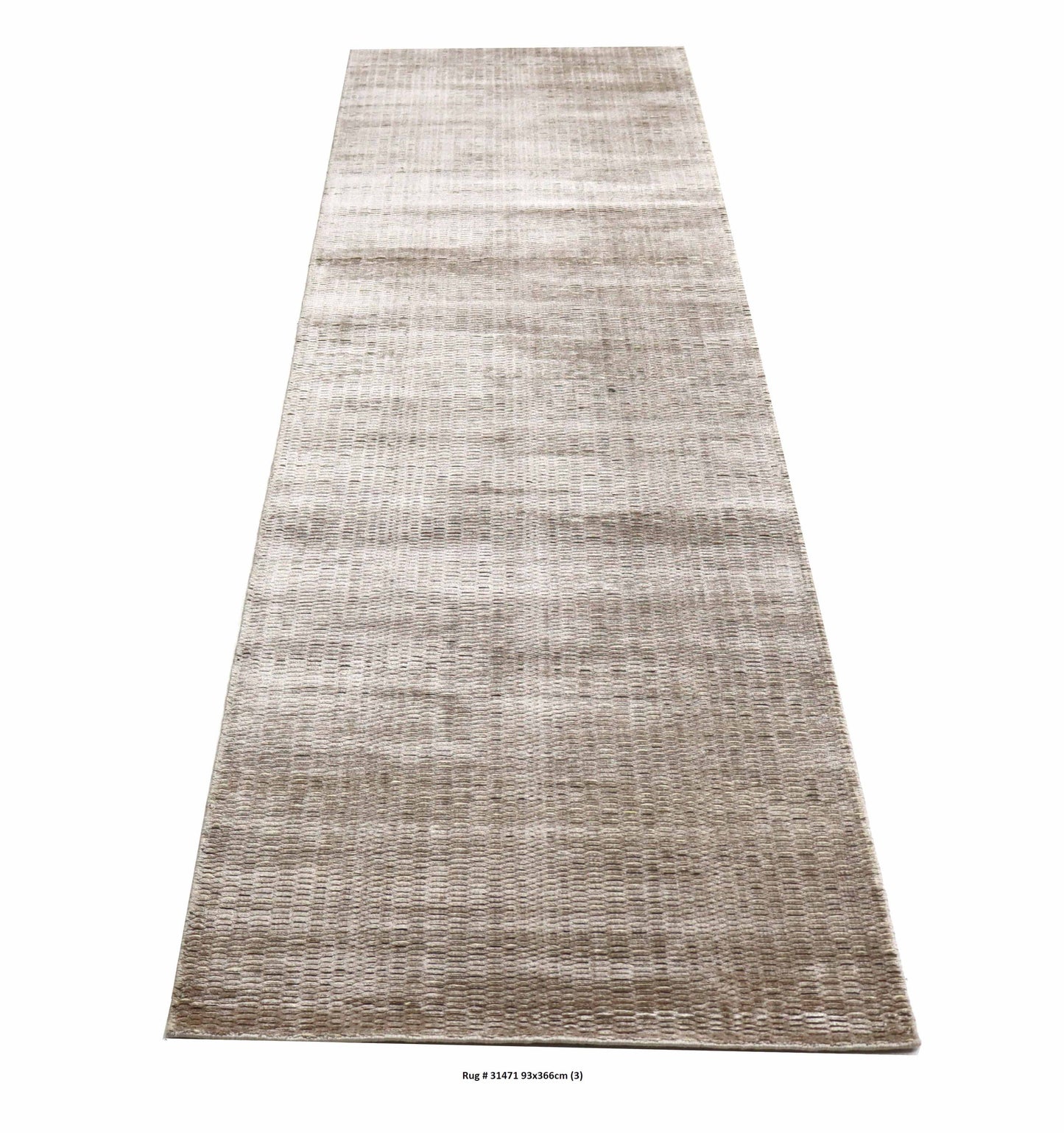 Hand-Loom Modern Rug 366x93cm | Rug# 31471