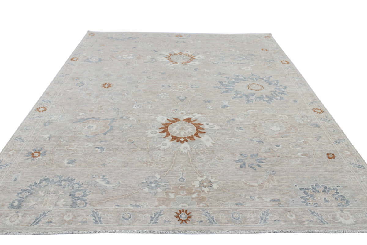 Antique Reweave, 17th-Century Shah-Abbassi guls, 357x283cm | Rug# 31634