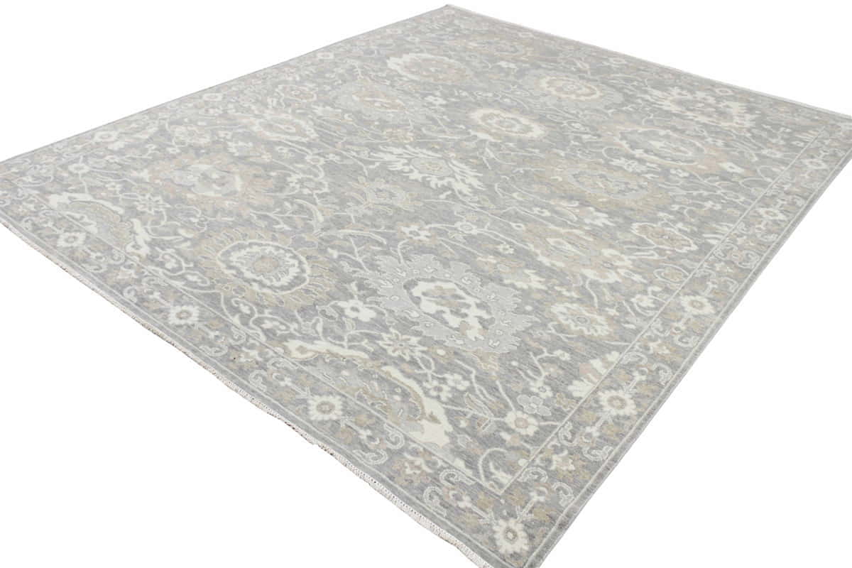 Turkish knots Jaipur carpet, 15th-Century Shah-Abbassi-Guls 356x289cm | Rug# 31635