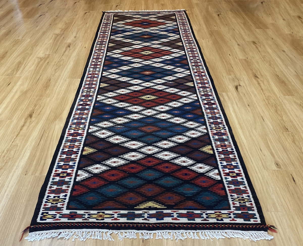 Antique Shahsavan Kilim 366×112cm
