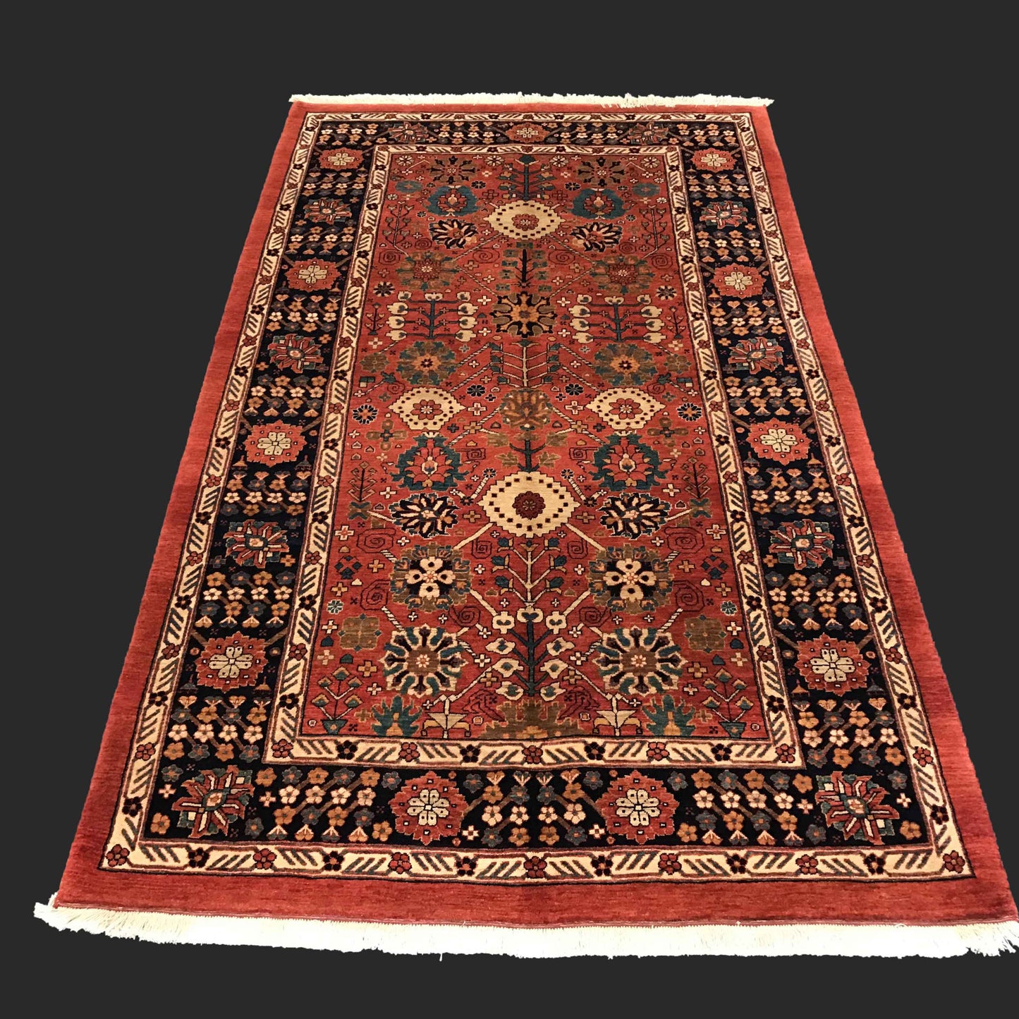 Persian Antique Bijar 254x146cm | Rug# 420