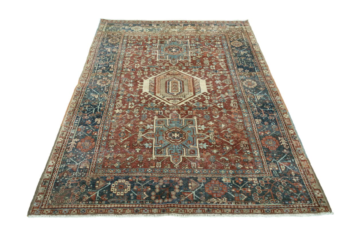 Antique Karajeh-Heriz 188x142cm | Rug# 48070