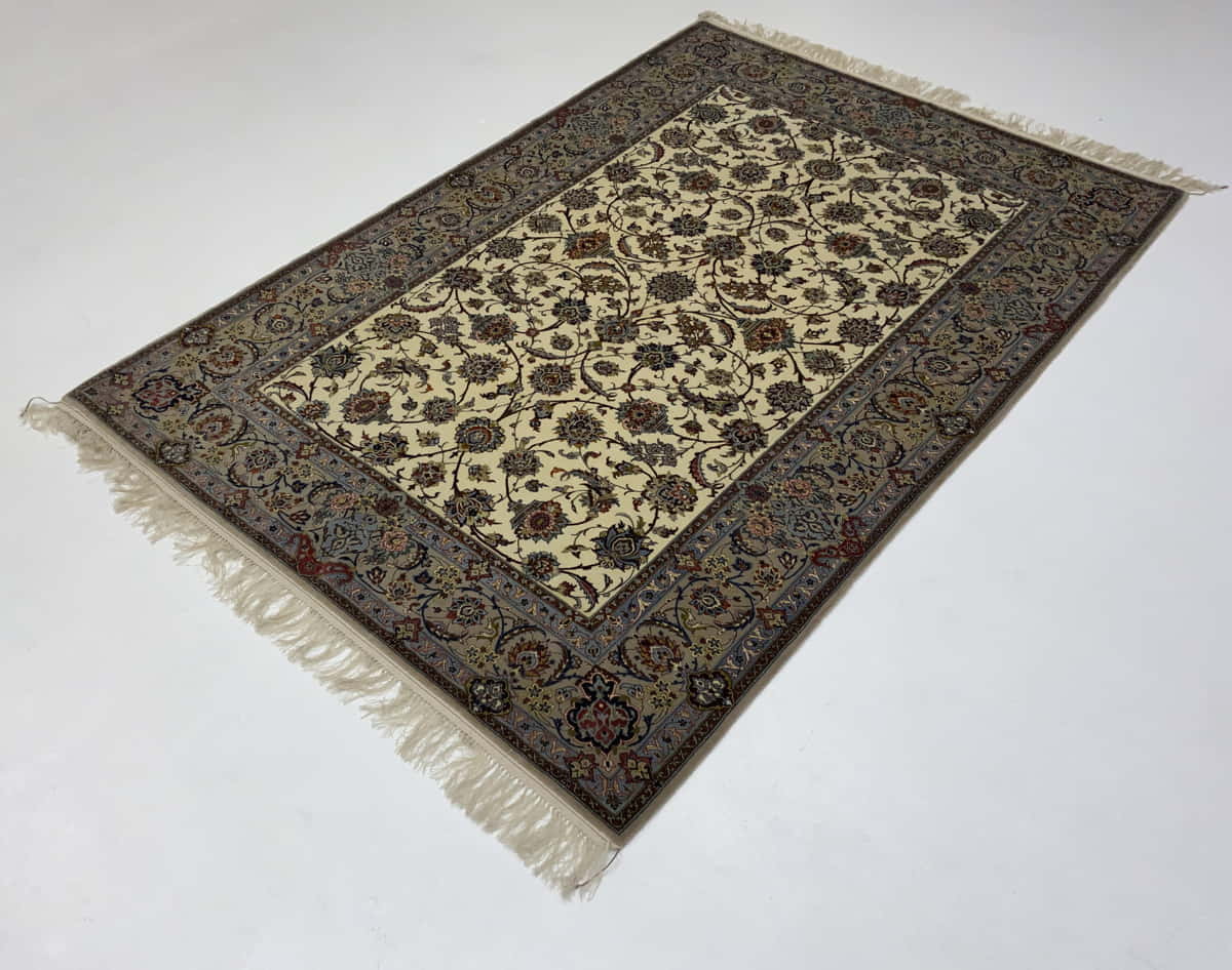 Vintage Isfahan 228x155cm | Rug# 49135