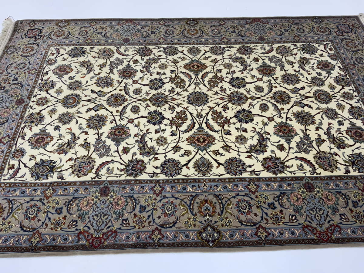 Vintage Isfahan 228x155cm | Rug# 49135