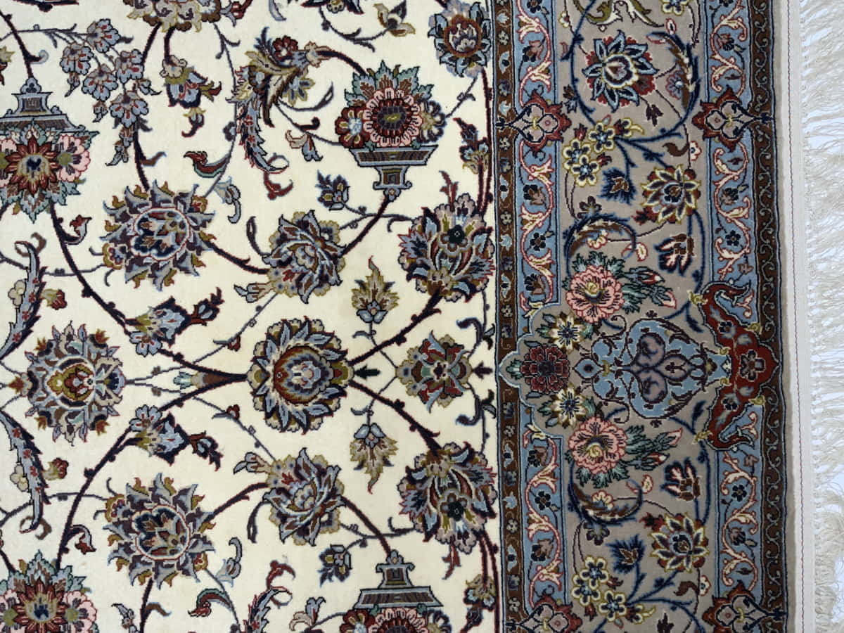 Vintage Isfahan 228x155cm | Rug# 49135