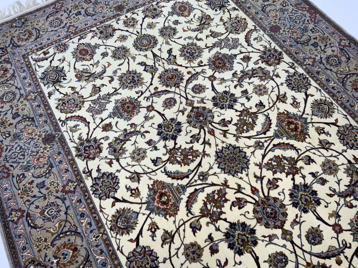 Vintage Isfahan 228x155cm | Rug# 49135