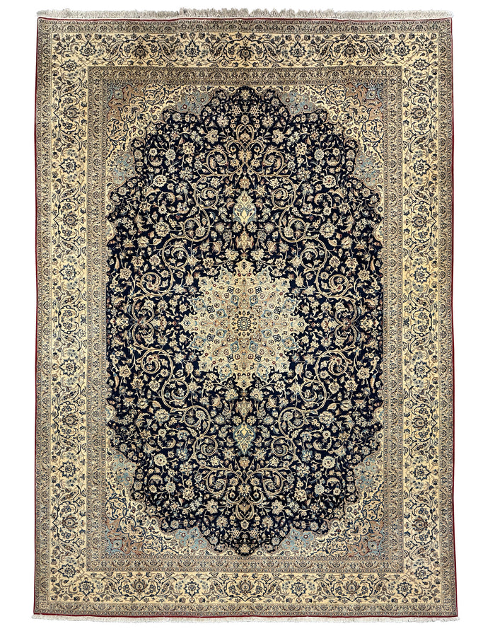 Antique Nain Toudeshk 439x310cm | Rug# 5092